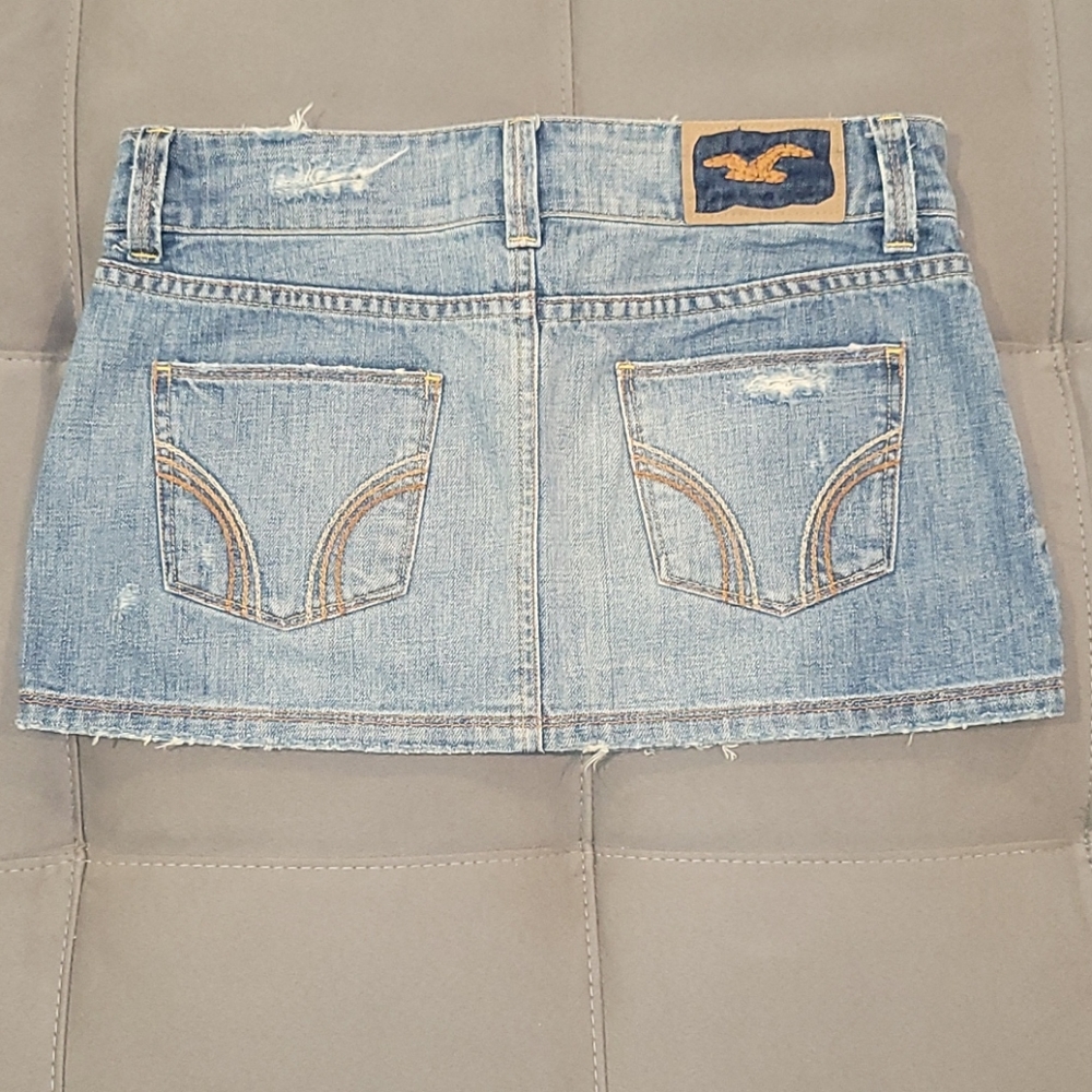 Hollister Mini Denim Skirt